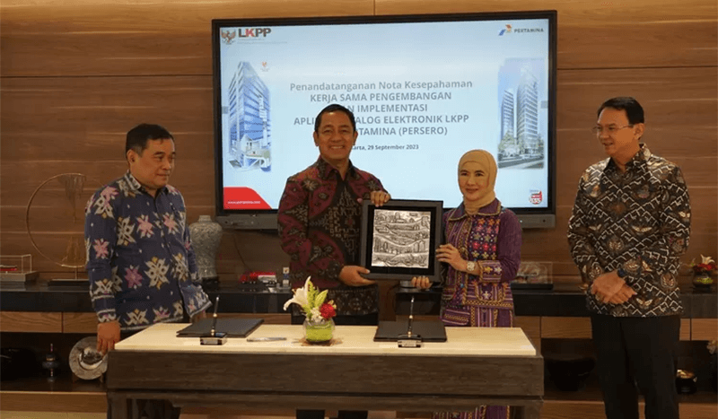 Pertamina Jadi BUMN Pertama Gunakan E-Katalog