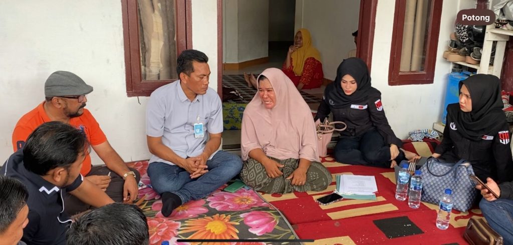 Tim Hotman 911 Lakukan Pendampingan Untuk Pemeriksaan Pelapor dan Saksi Korban