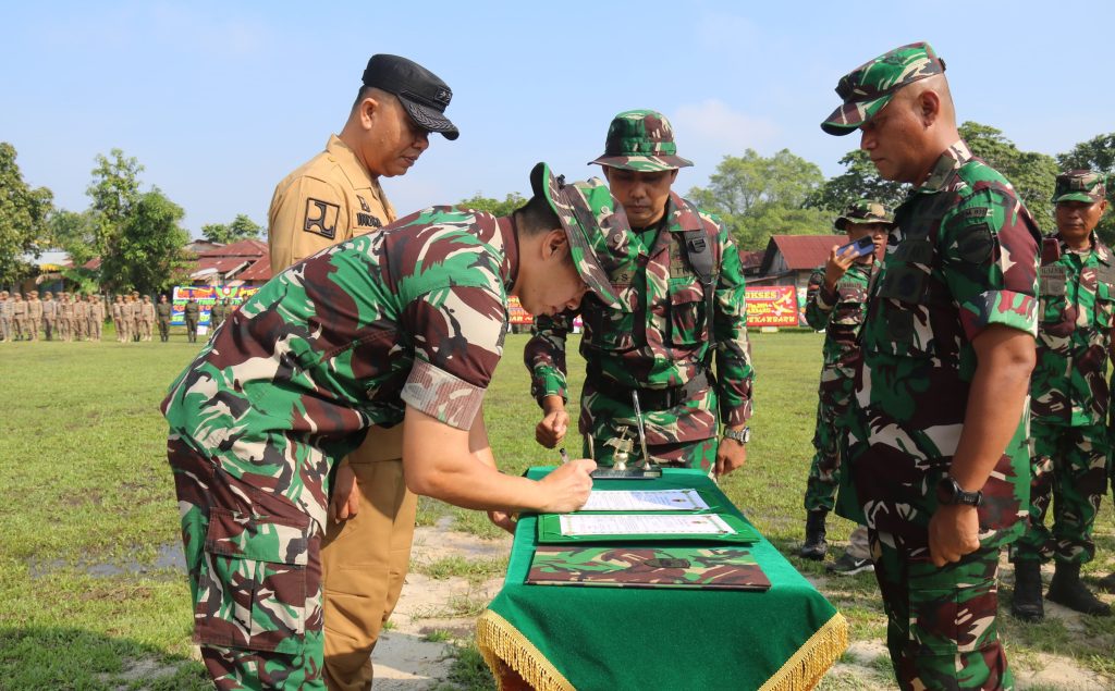 Kasrem 031/WB Resmi Tutup TMMD ke -120 Kodim 0301/Pbr