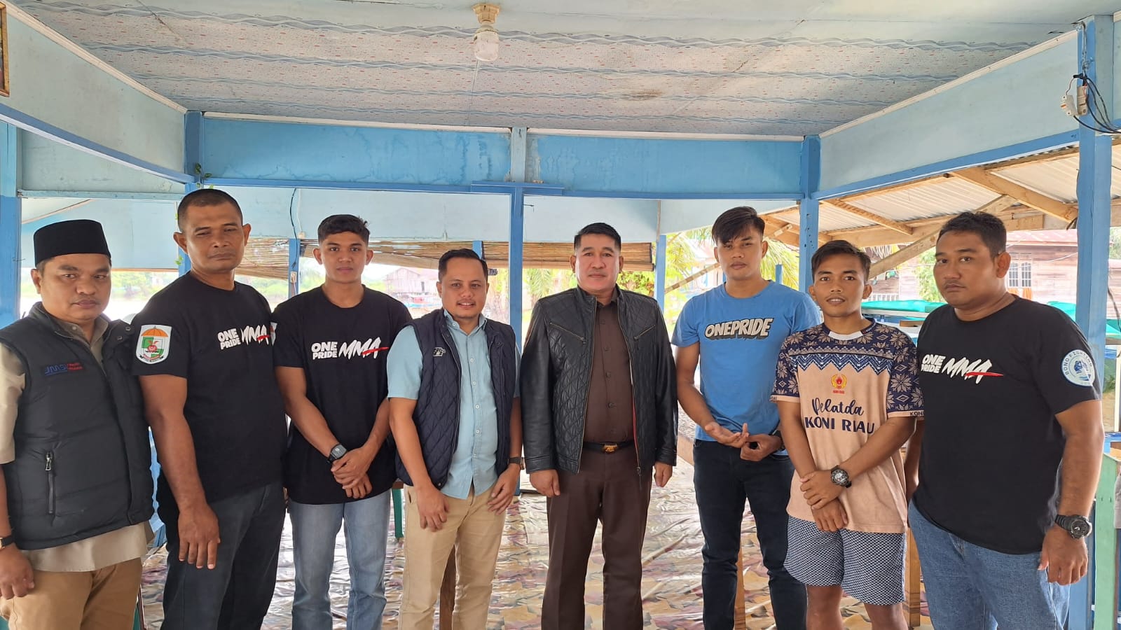 Sebelum Berangkat, Atlit Bono Fighting Academy Dapat Dukungan Dari Kajari Pelalawan