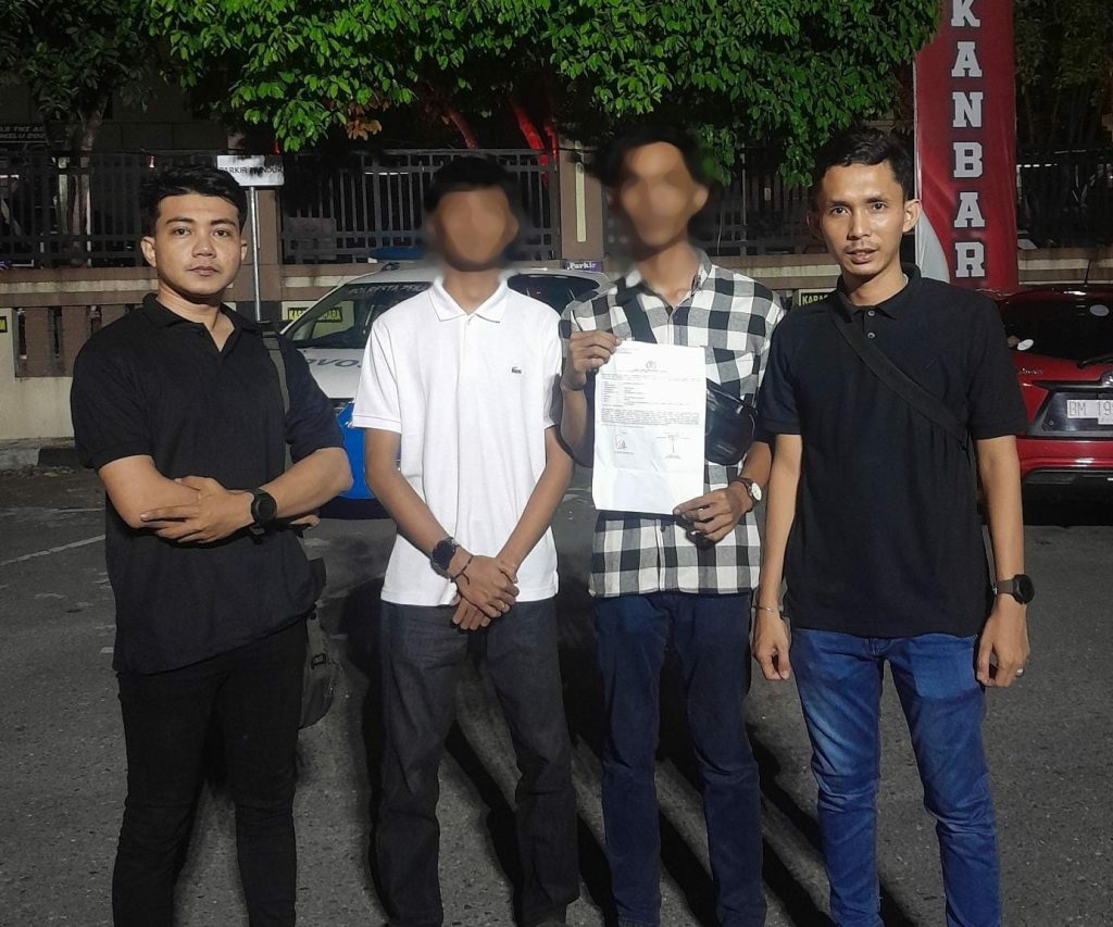 Alami Tindak Kekerasan di Restaurant Koki Sunda, Korban Laporkan Pelaku ke Polresta Pekanbaru