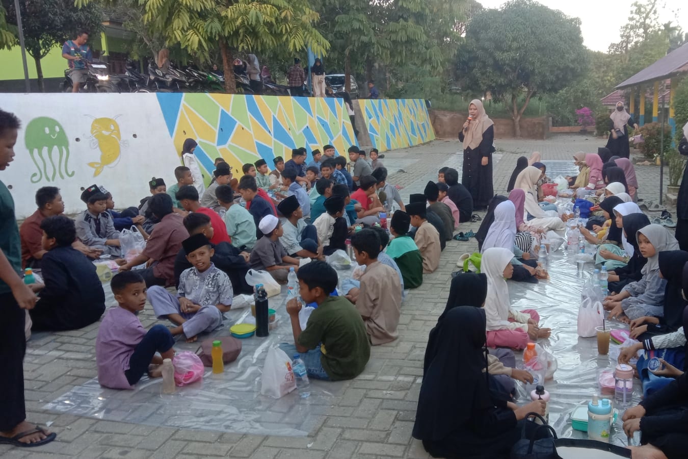 SDIT Muhammadiyah Pelalawan Buka Puasa, Bersama 100 Siswa