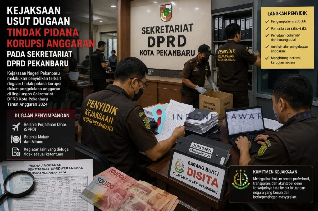 BPKP: Audit Dugaan Korupsi Setwan Pekanbaru Masih Berjalan